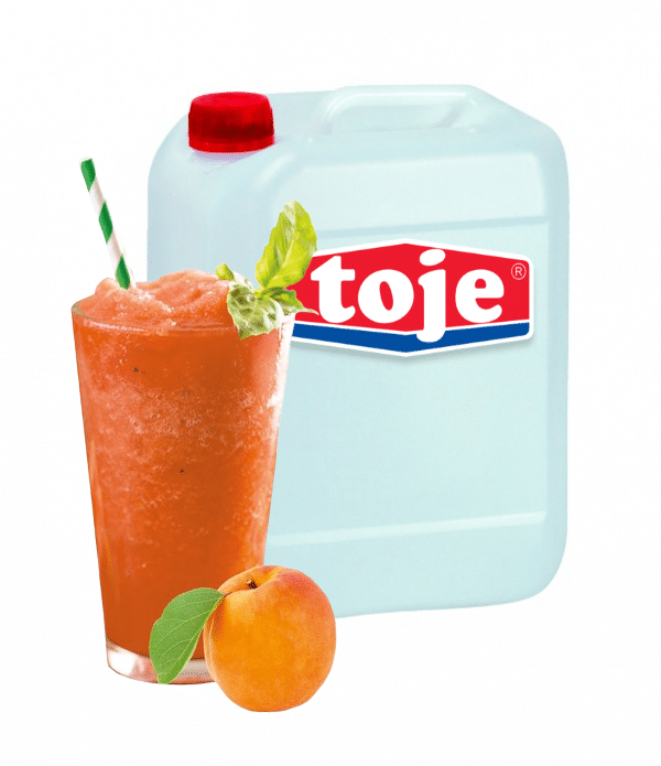 Slushmix koncentrat Aprikos 5L (ger 40L) - Slush concentrate Apricot 5L (makes 40L)