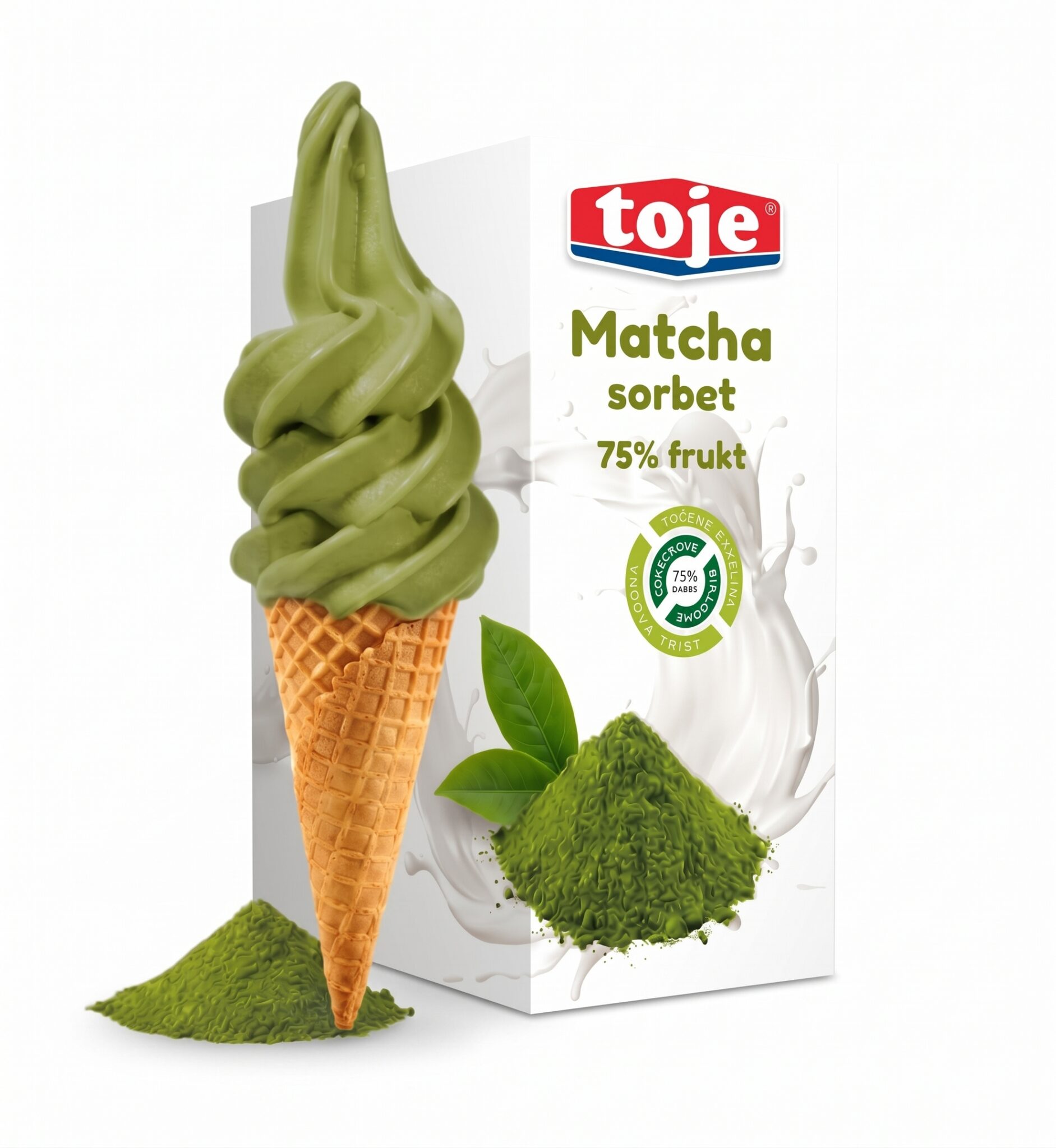 Matcha sorbet BiB Sorbet Matcha 14kg - Bild 1